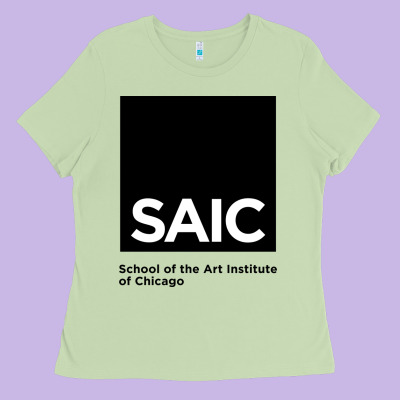 School Of The Art Institute Of Chicago College Ladies Tee Designed By Artisfamous