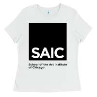 White School of The Art Institute of Chicago College Ladies Tee - artisFamous