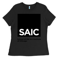 Black School of The Art Institute of Chicago College Ladies Tee - artisFamous