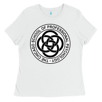 White The Chicago School of Professional Psychology Ladies Tee - artisFamous