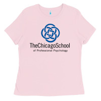 Bubblegum Pink The Chicago School of Professional Psychology Ladies Tee - artisFamous
