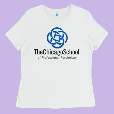The Chicago School Of Professional Psychology Ladies Tee Designed By Artisfamous
