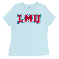 Baby Blue lmu lions Ladies Tee - artisFamous