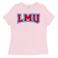 Bubblegum Pink lmu lions Ladies Tee - artisFamous