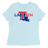 Baby Blue louisiana tech athletics Ladies Tee - artisFamous