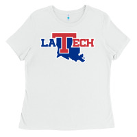 White louisiana tech athletics Ladies Tee - artisFamous