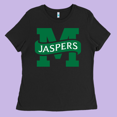 Manhattan Jaspers Ladies Tee Designed By Artisfamous
