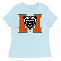 Baby Blue mercer bears Ladies Tee - artisFamous