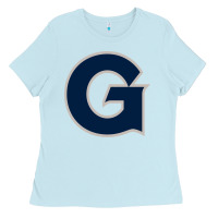 Baby Blue georgetown hoyas Ladies Tee - artisFamous