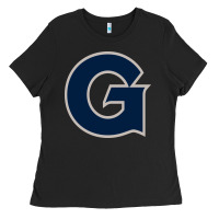 Black georgetown hoyas Ladies Tee - artisFamous