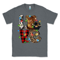 Charcoal Heather love cow gnomies Classic Tee - CowGirlArtShop