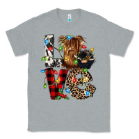 Heather Grey love cow gnomies Classic Tee - CowGirlArtShop