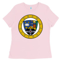 Bubblegum Pink drew university Ladies Tee - artisFamous