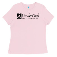 Bubblegum Pink Vandercook College of Music Ladies Tee - artisFamous