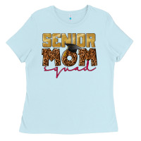 Baby Blue Senior mom squad Ladies Tee - CowGirlArtShop