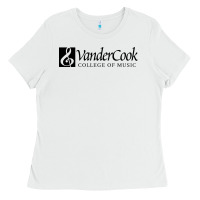 White Vandercook College of Music Ladies Tee - artisFamous