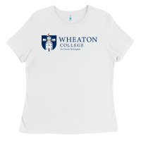 White Wheaton College (Illinois) Ladies Tee - artisFamous