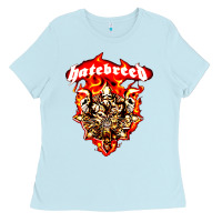 Baby Blue hatebreed 3 Ladies Tee - artisFamous