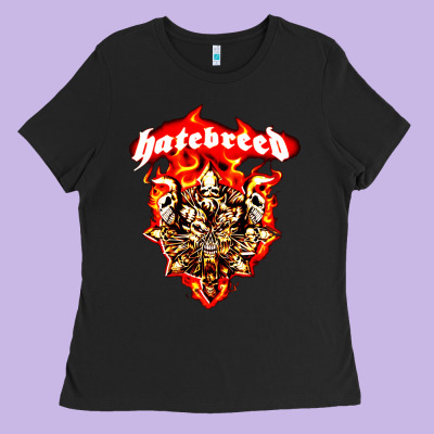Hatebreed 3 Ladies Tee Designed By Artisfamous
