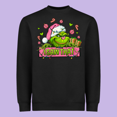 Christmas Characters  I+saw+that+ Heavyweight Sweatshirt Designed By Adodesignshop