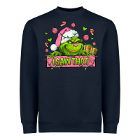 Navy christmas characters  i+saw+that+ Heavyweight Sweatshirt - AdoDesignShop
