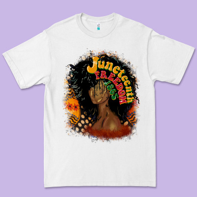 Juneteenth Freedom 1865 Premium Tee Designed By Cowgirlartshop