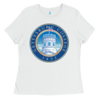 White gettysburg college Ladies Tee - artisFamous