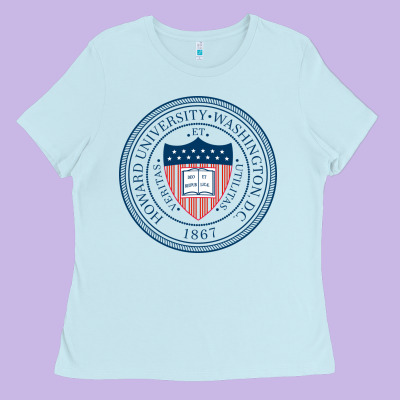 Howard University Ladies Tee Designed By Artisfamous