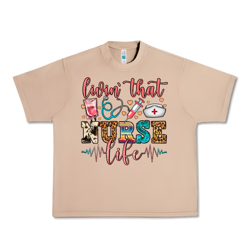 Livin' That Nurse Life Urban Heavy Tee by FaDigitalArtStudio | Teevron