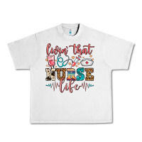 Lunar Rock Livin' That Nurse Life Urban Heavy Tee - FaDigitalArtStudio