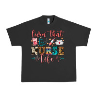 Pigment Black Livin' That Nurse Life Urban Heavy Tee - FaDigitalArtStudio
