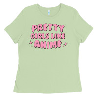 Matcha Pretty Girls Like Anime Ladies Tee - artisFamous