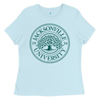 Baby Blue jacksonville university Ladies Tee - artisFamous