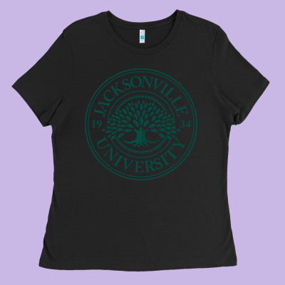 Jacksonville University Ladies Tee Designed By Artisfamous