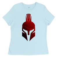 Baby Blue Spartan Ladies Tee - artisFamous