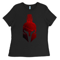 Black Spartan Ladies Tee - artisFamous