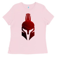 Bubblegum Pink Spartan Ladies Tee - artisFamous
