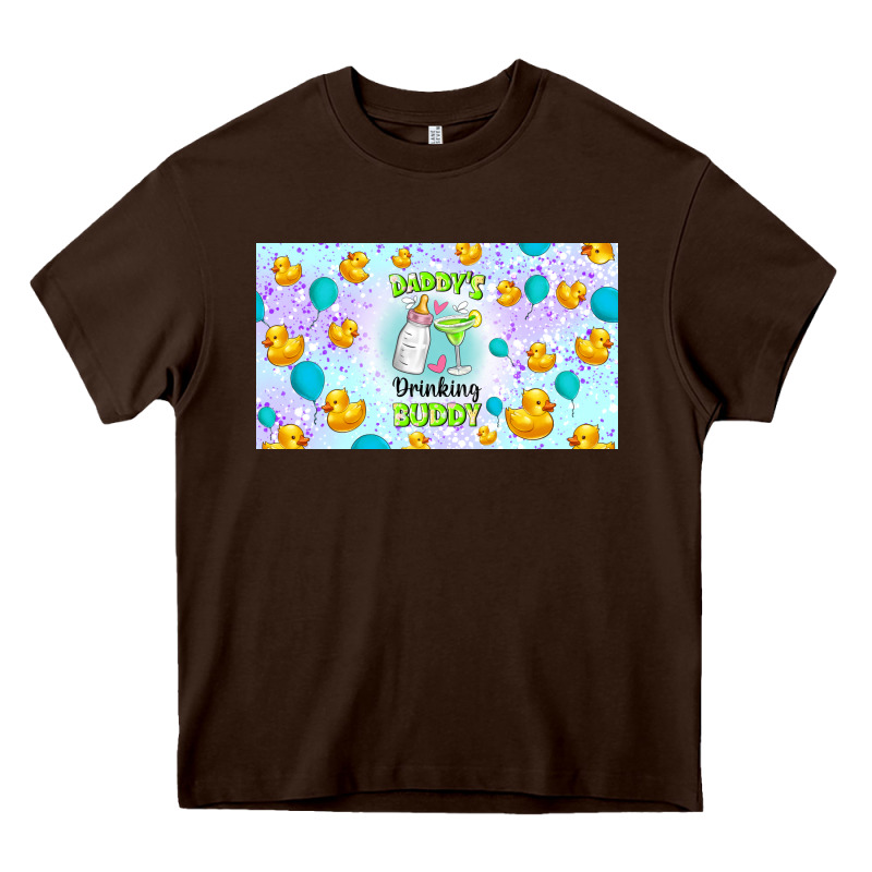 Daddy's Drinking Buddy Heavy Core Tee by TumblerDesignByShophia | Teevron