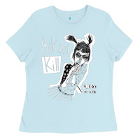 Baby Blue bikini kill Ladies Tee - artisFamous