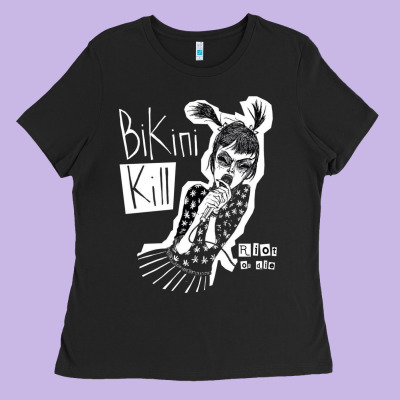 Bikini Kill Ladies Tee Designed By Artisfamous