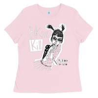 Bubblegum Pink bikini kill Ladies Tee - artisFamous