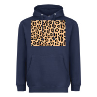 Navy leopard background 3200x2400 Heavyweight Hoodie - AdoDesignShop