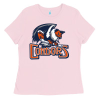Bubblegum Pink Condors, The Bakersfield Ladies Tee - artisFamous