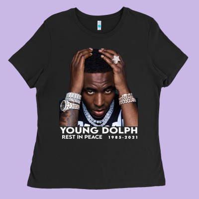 Rest In Peace Young Dolph Ladies Tee Designed By Artisfamous
