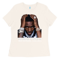 Bone Rest in Peace Young Dolph Ladies Tee - artisFamous