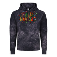 Cloud Black Feliz Navidad Vintage Hoodie - BundleAndBundleShop