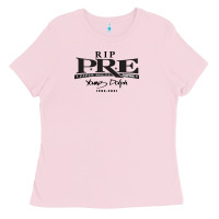 Bubblegum Pink Rest in Peace Young Dolph Ladies Tee - artisFamous