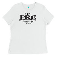 White Rest in Peace Young Dolph Ladies Tee - artisFamous