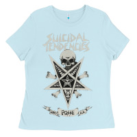 Baby Blue suicidal tendencies Ladies Tee - artisFamous