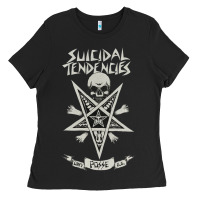 Black suicidal tendencies Ladies Tee - artisFamous